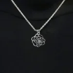 Rose Charm Pendant (गुलाब चार्म लॉकेट)
