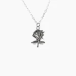 Rose Flower Charm Pendant (गुलाब चार्म लॉकेट)