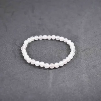 Pink Bead Bracelet, Rose Quartz Bead Bracelet, rose quartz stone bracelet, गुलाबी स्फटिक स्टोन ब्रेसलेट