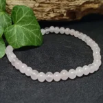 Pink Bead Bracelet, Rose Quartz Bead Bracelet, rose quartz stone bracelet, गुलाबी स्फटिक स्टोन ब्रेसलेट
