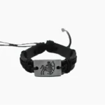 Sagittarius Zodiac Leather Bracelet, Dhanu Rashi Leather Bracelet, sagittarius zodiac bracelet, धनु राशि ब्रेसलेट