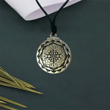 Shree Yantra Metal Pendant (श्री यन्त्र लॉकेट)