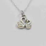 Swan Pair Charm Pendant (हंस चार्म लॉकेट)