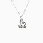 Swan Pair Charm Pendant (हंस चार्म लॉकेट)