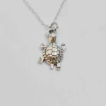 Turtle Charm Pendant (कछुआ चार्म लॉकेट)