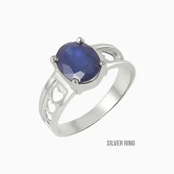 Blue Sapphire Ring (नीलम अंगूठी)