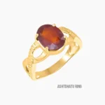 Certified Gomed Ring (गोमेद अंगूठी)