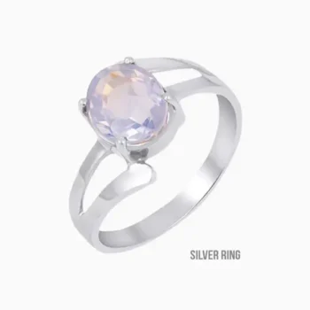 Certified Neelam Ring (नीलम अंगूठी)