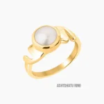 Certified Pearl Ring (मोती अंगूठी)