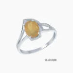 Ceylon Pukhraj Ring (सीलोन पुखराज अंगूठी)