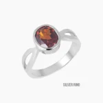 Energized Hessonite Ring (सिद्ध गोमेद अंगूठी)