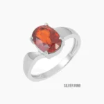 Gomed Gemstone Mudrika (गोमेद रत्न मुद्रिका)