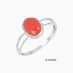 Italian Coral Ring (मूंगा अंगूठी)