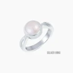 Moti Gemstone Ring (मोती रत्न अंगूठी)