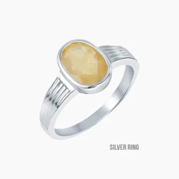 Siddh Yellow Sapphire Mudrika (सिद्ध पुखराज मुद्रिका)