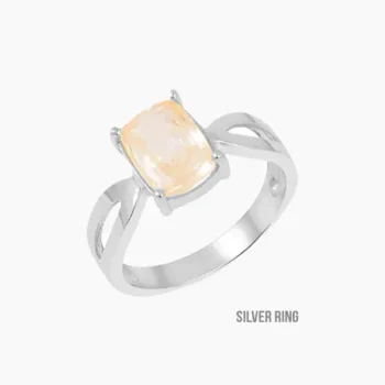 Yellow Sapphire Ring (पुखराज अंगूठी)