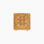 Navagraha Yantra Chowki Brass, Nine Planet Yantra Chowki, Navgrah Puja Yantra Chowki