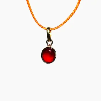 Ruby Stone Pendant (माणिक लॉकेट)