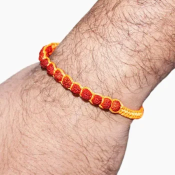 Rudraksha Bead Bracelet, rudraksha bracelet, Five Face Rudraksha Bracelet, रुद्राक्ष ब्रेसलेट