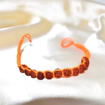 Rudraksha Bead Bracelet, rudraksha bracelet, Five Face Rudraksha Bracelet, रुद्राक्ष ब्रेसलेट
