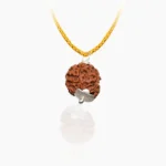 Ganesh Rudraksha Pendant, गणेश रुद्राक्ष पेंडेंट