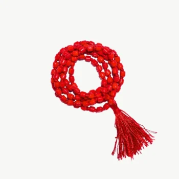 Lal Munga Mala, Orange Coral Rosary, मूंगा माला