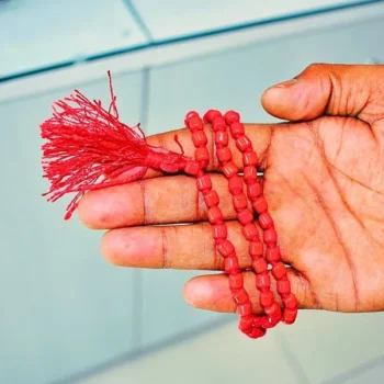 Lal Munga Mala, Orange Coral Rosary, मूंगा माला