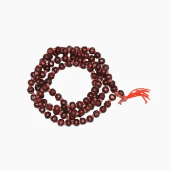 Red Sandalwood Mala (लाल चंदन माला)