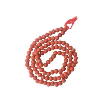 Round Coral Rosary (मूंगा माला)
