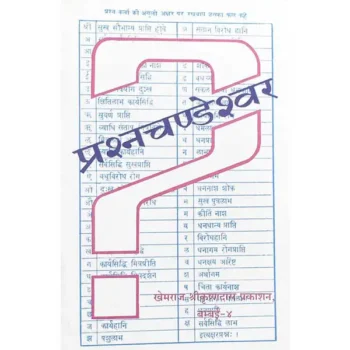 Prashanchandeshwar Book (प्रश्न चण्डेश्वर पुस्तक)
