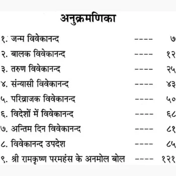 Vivekanand Charitra Updesh Book (विवेकानंद चरित्र उपदेश पुस्तक)