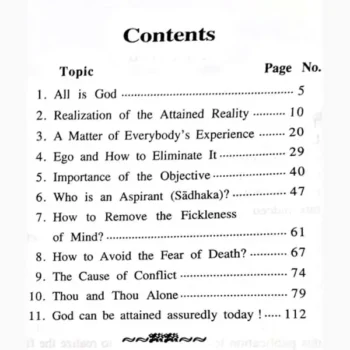 All Is God Book