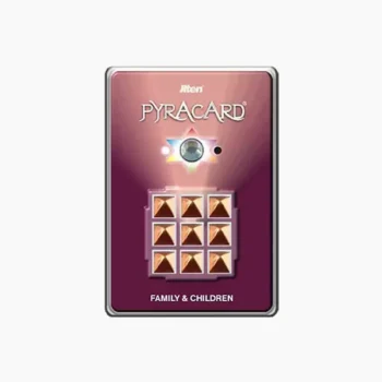 Family Card Pyramid, Family Relation Pyramid, Family And Children Pyracard