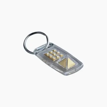 Fortune Key Chain Pyramid, Fortune Key Pyramid, Wealth Keychain Pyramid