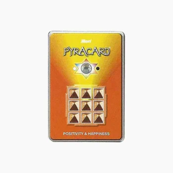 Happiness Card Pyramid, Happiness Pyramid, Positivity Card Pyramid