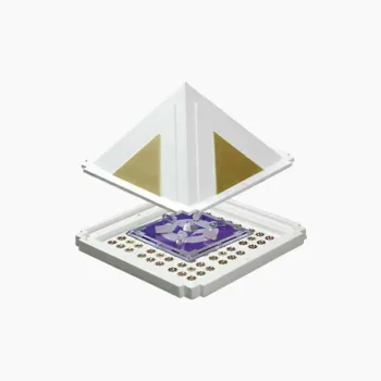 Reiki Master Pyramid, Master Pyramid, Healing Stone Pyramid