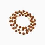 Golden Rudraksha Mala (गोल्डन रुद्राक्ष माला)