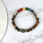 सात चक्र ब्रेसलेट, 7 Chakra Bracelet, Seven Chakra Beads Bracelet