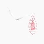 White Gomukhi Bag (सफेद गौमुखी थेली)