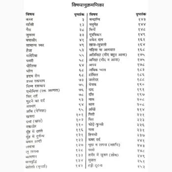 Ayurvedic Chikitsa Saar Book (आयुर्वेदिक चिकित्सा सार पुस्तक)