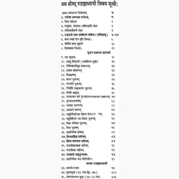 Rudrashtadhyayi Saral Path Book (रुद्राष्टाध्यायी सरल पाठ पुस्तक)