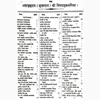 Ashtang Hriday Book (अष्टांग ह्रदय पुस्तक)