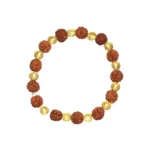 Yellow Crystal Rudraksha Bracelet, Yellow Sphatik Bead Bracelet, Rudraksha Yellow Sphatik Bracelet, रुद्राक्ष पीला स्फटिक ब्रेसलेट