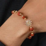 Rudraksha Bracelet, Om Rudraksha Bracelet, Rudraksha Bead Om Bracelet, ॐ रुद्राक्ष ब्रेसलेट