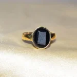 Ashtadhatu Gomed Ring (अष्टधातु गोमेद अंगूठी)