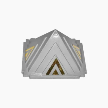 Pyramid Grey, Greyish Pyramid, Multi-Layer Grey Plastic Pyramid
