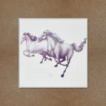 White Horse Painting, सफेद घोड़े की पेंटिंग