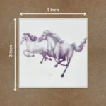 White Horse Painting, सफेद घोड़े की पेंटिंग