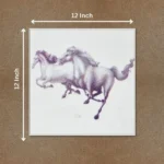 White Horse Painting, सफेद घोड़े की पेंटिंग