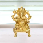 Brass Ganesh Idol (गणेश मूर्ति)